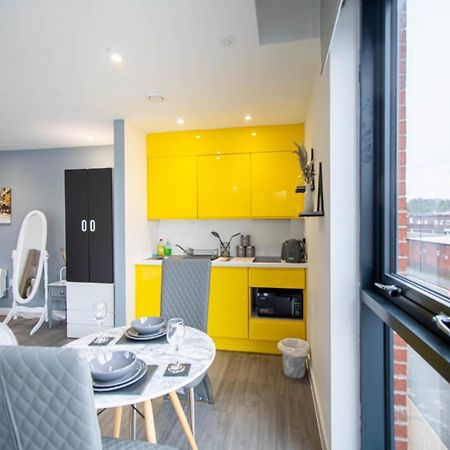 Excellent Studio Balcony Apartment In Sheffield Exterior foto