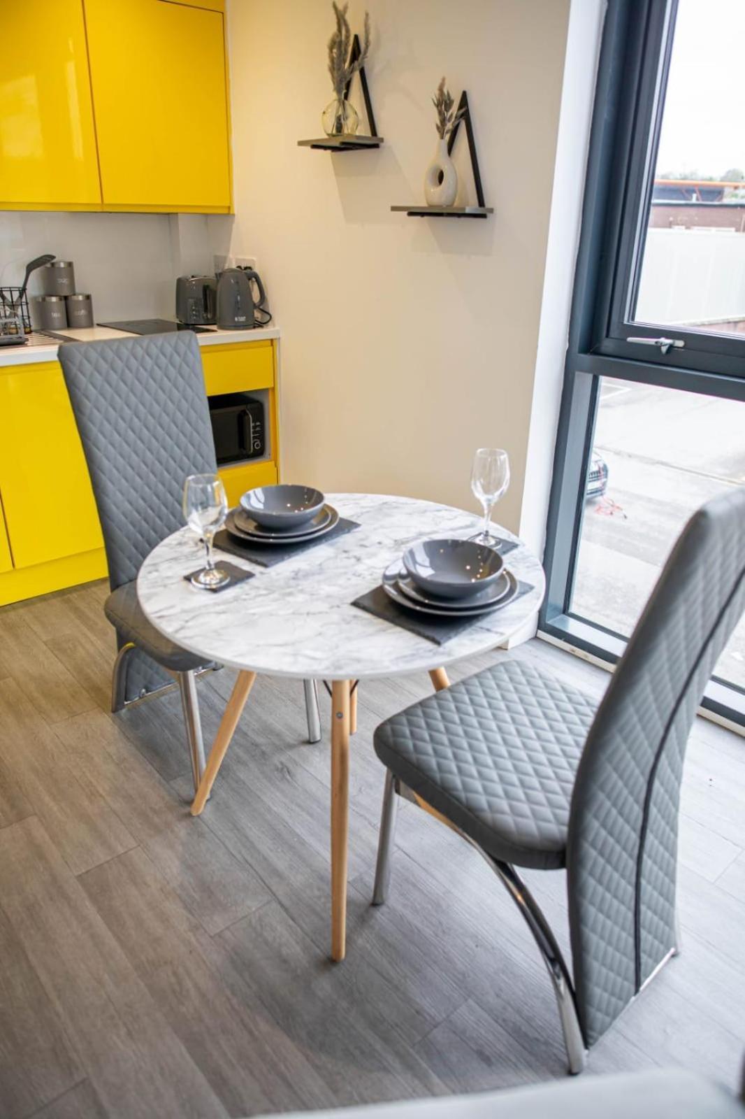 Excellent Studio Balcony Apartment In Sheffield Exterior foto