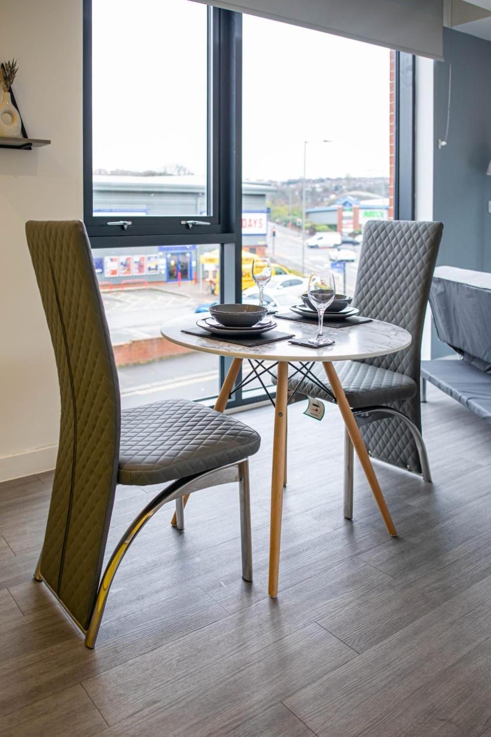 Excellent Studio Balcony Apartment In Sheffield Exterior foto
